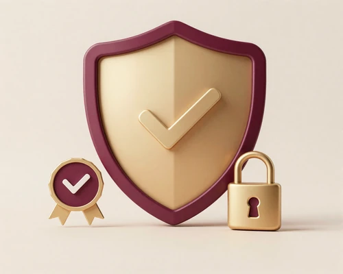 SofiaDate security features illustration showing profile verification badge, secure payment symbols, and anti-scam protection indicators