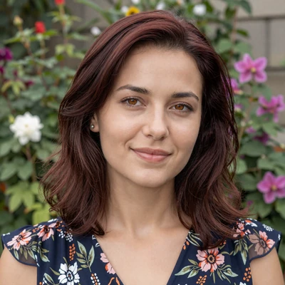 Mihaela from Cahul Moldova, 29-year-old teacher with auburn hair and amber eyes