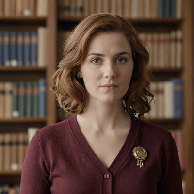 Zofia from Krakow Poland, 31-year-old professor with auburn hair and thoughtful expression