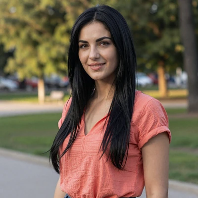 Alina, 27-year-old Moldovan marketing manager from Chisinau with black hair, adventurous and ready for relocation